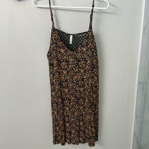 Floral summer beach coverup dress